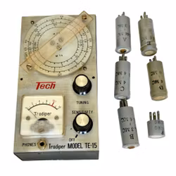 Vintage Grid dip meter, Tradiper TE-15, Japan