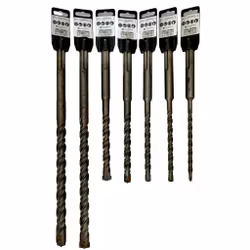 7-teilig, Schlagbohrmaschine, L 400 mm - 280 mm