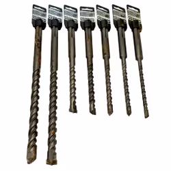 7-teilig, Schlagbohrmaschine, L 400 mm - 280 mm