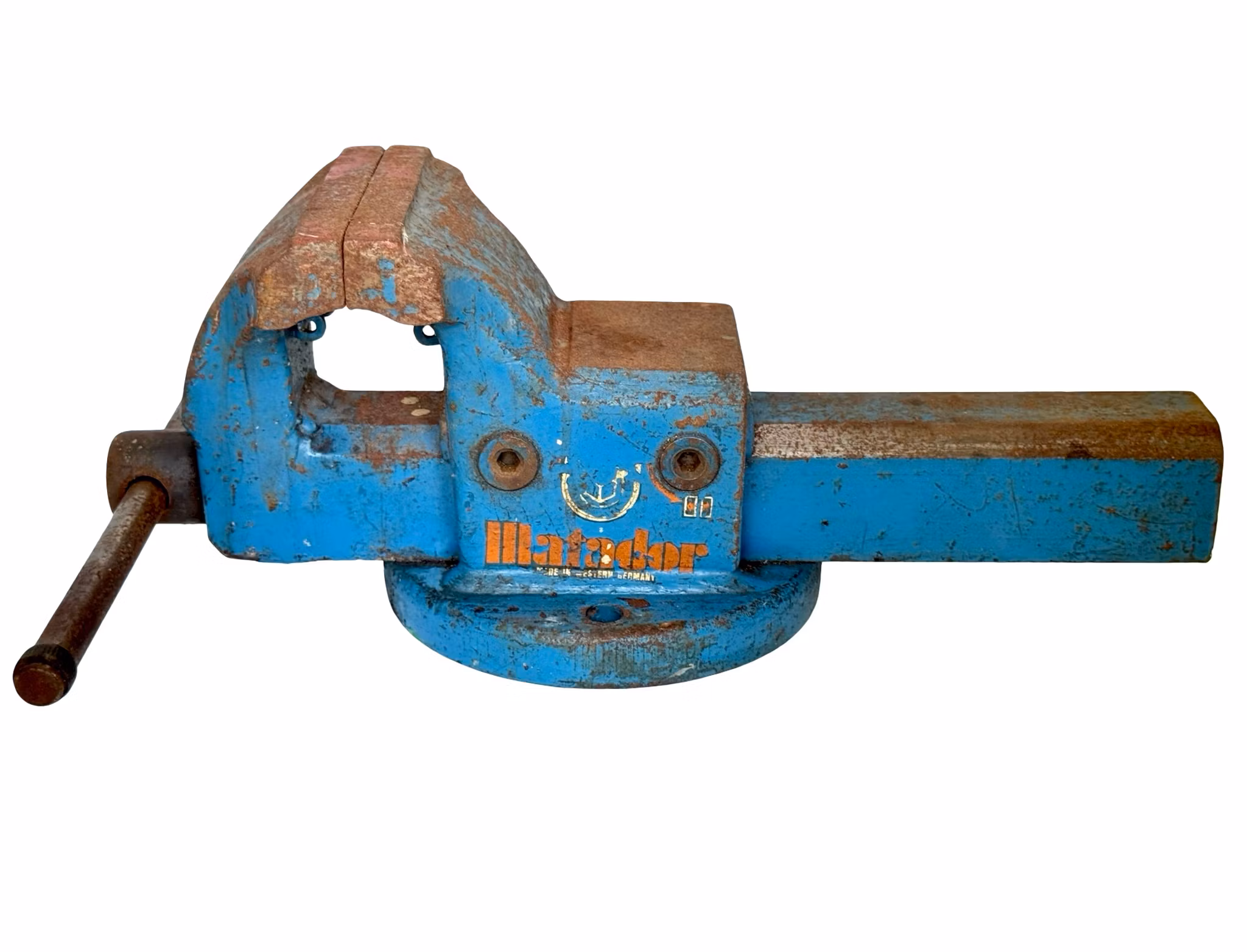 Stort Skruvstäd / skruvstycke. Matador, ca 17 kg