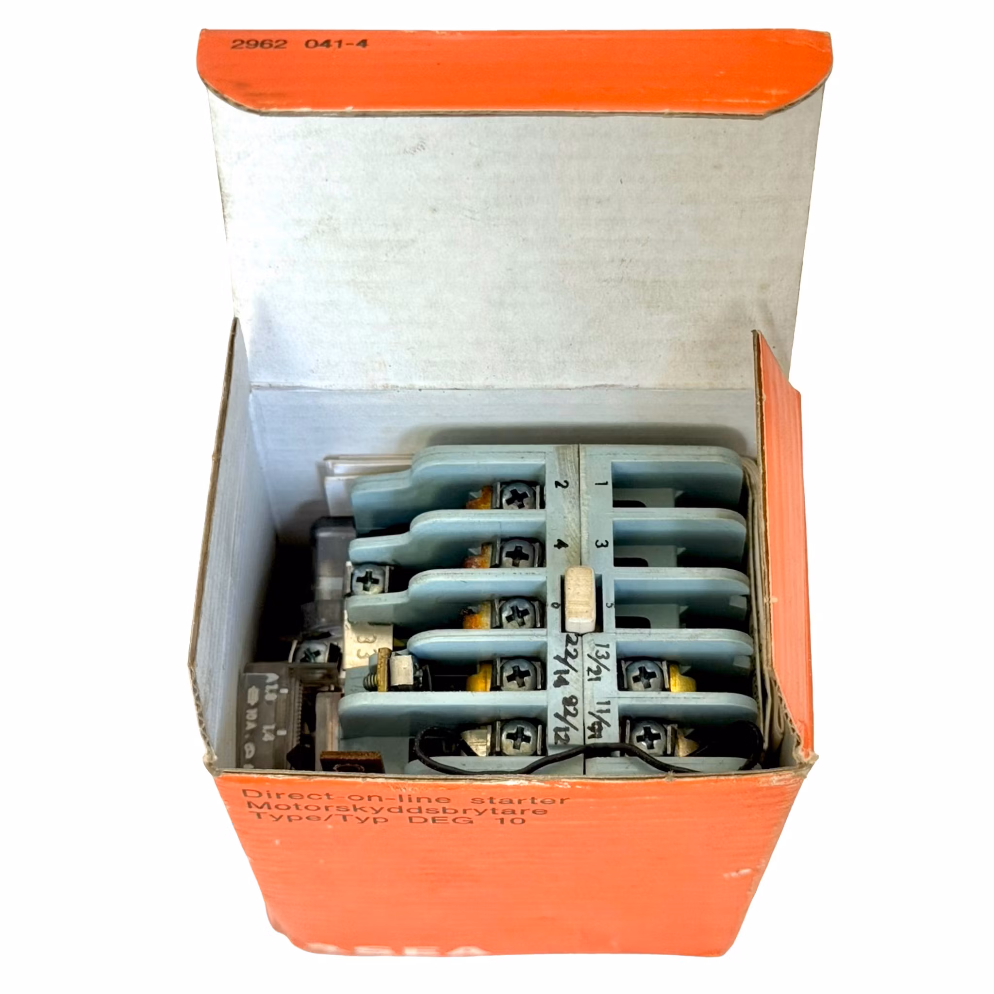 ASEA DEG 10 SK 4322163 Moottorin suojakytkin