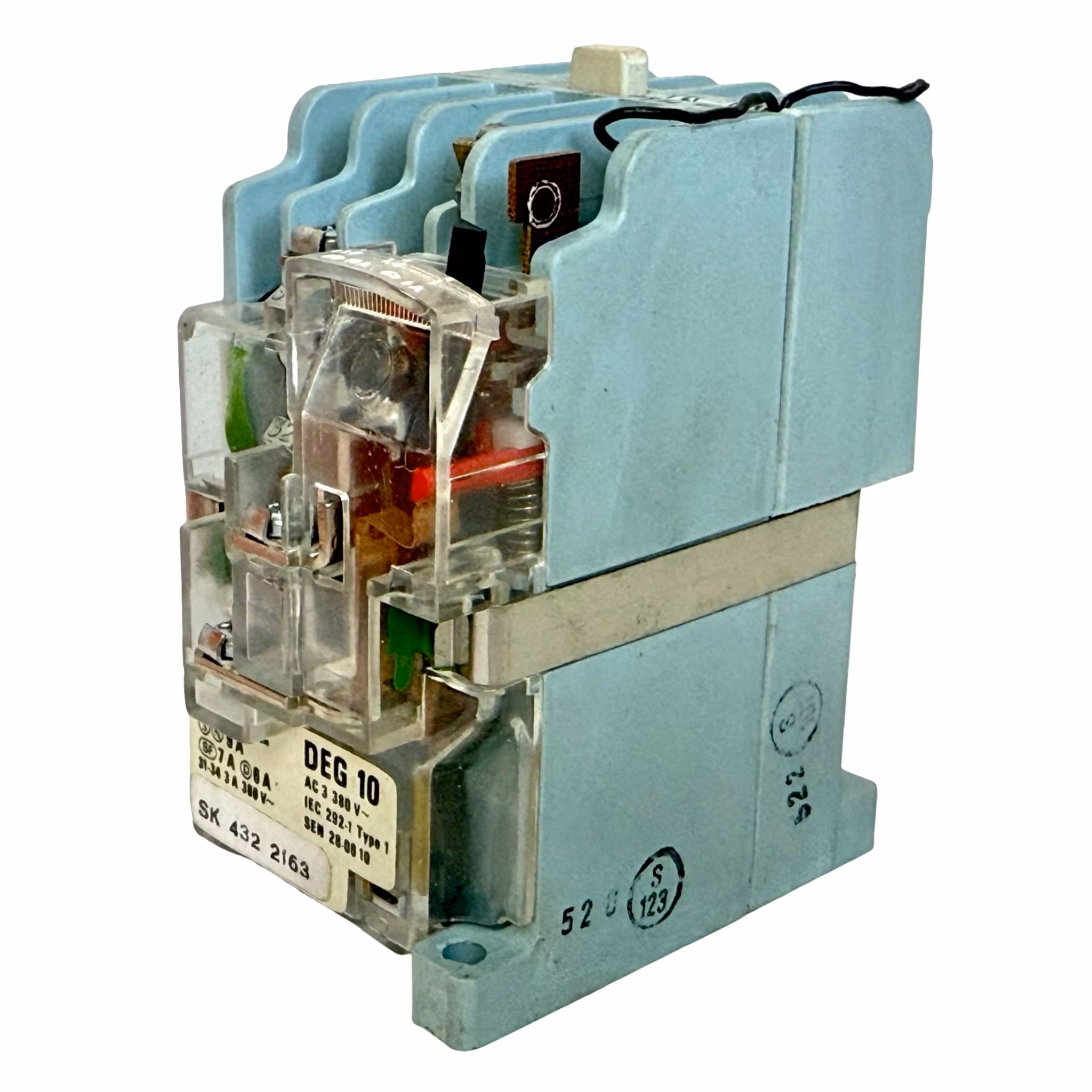 ASEA DEG 10 SK 4322163 Moottorin suojakytkin