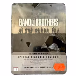 Band of Brothers, DVD-levy metallilaatikossa, käyttämätön