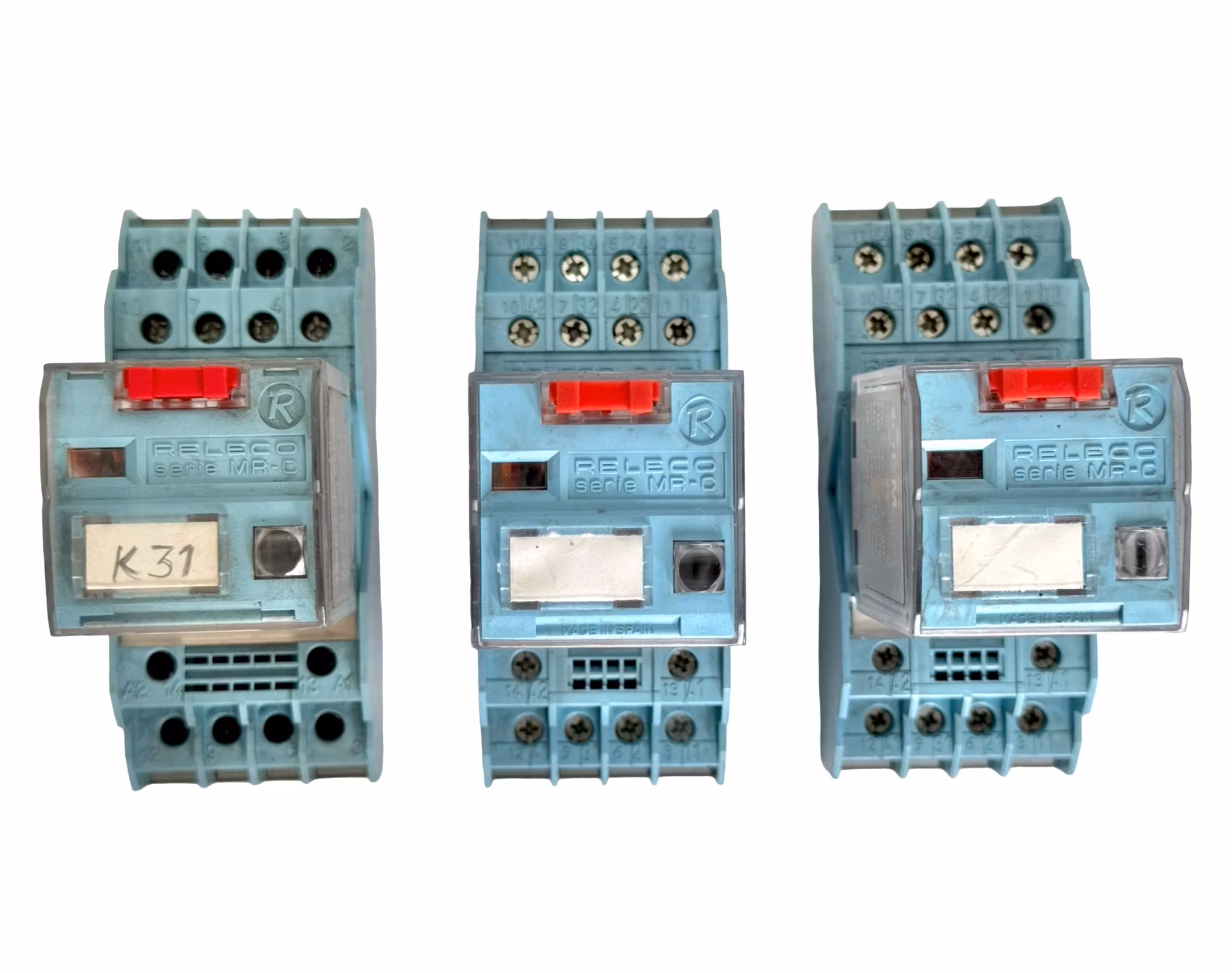 3 stk., Releco C4-A 40 AC - MR-C