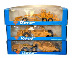 3 pezzi, Roco Caterpillar, scala HO 1:87 1403, 1404, 1405