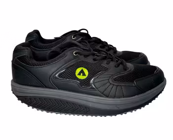 Airewear Sneakers man Promenad sko, Svart strl: 45