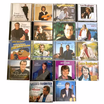 18 st, Lasse Berghagen - CD samling