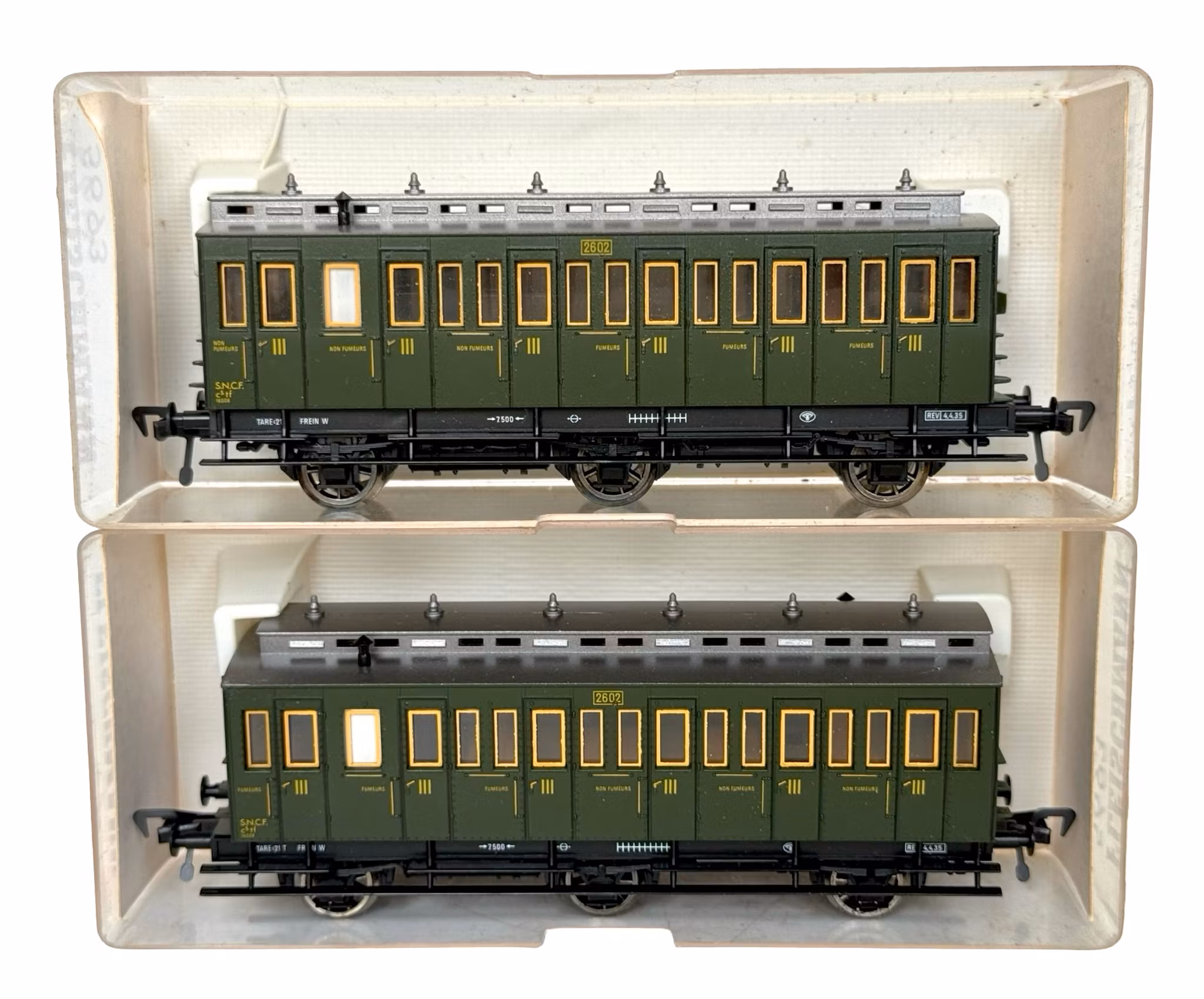 2 st, Fleischmann 5693 H0 skala, Modelljärnvägsvagnar