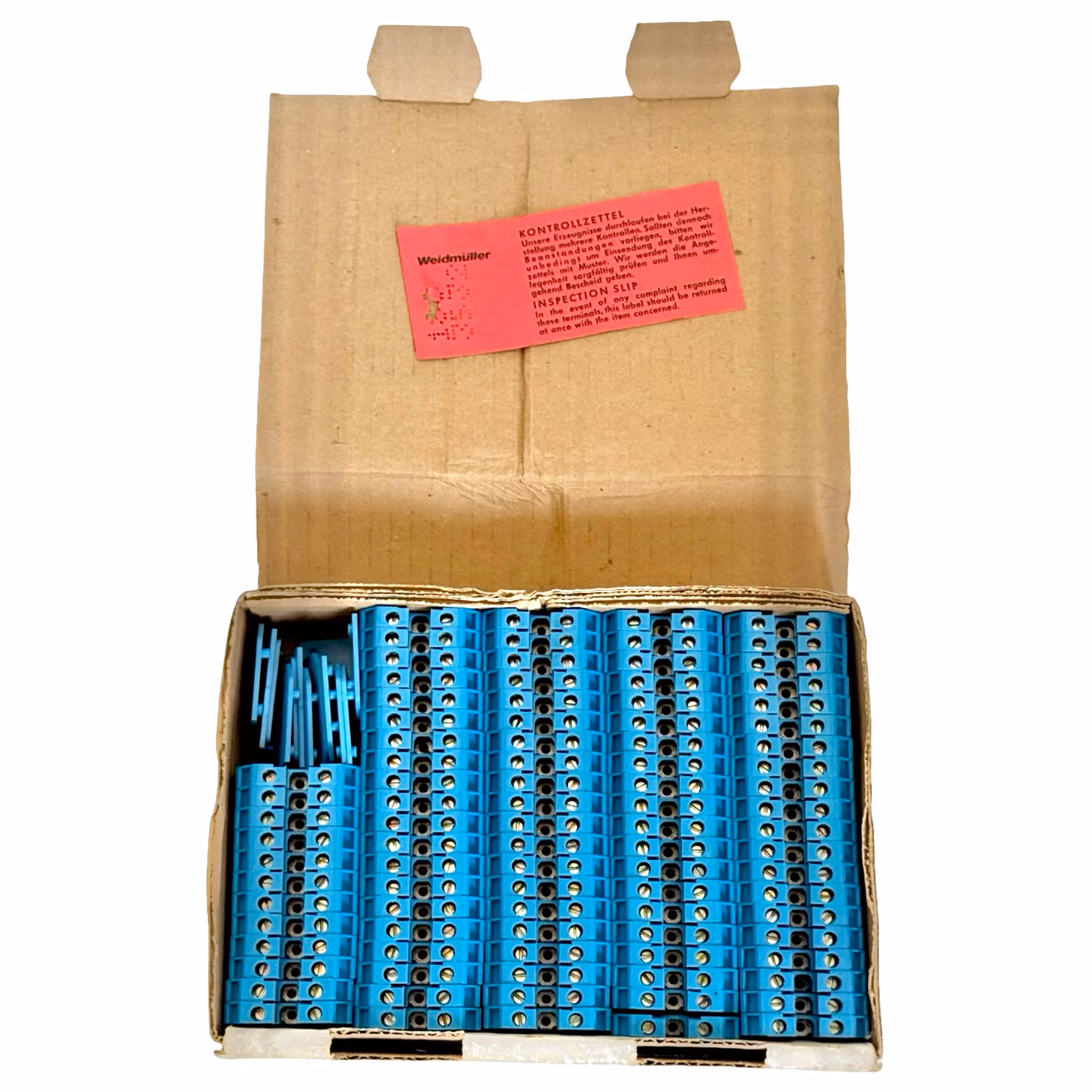 92 stk., Weidmüller SAK 2,5/32 Blå