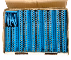 92 st, Weidmüller SAK 2,5/32 Blå