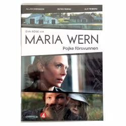 Maria Wern - Pojke försvunnen, DVD Inplastad Ny