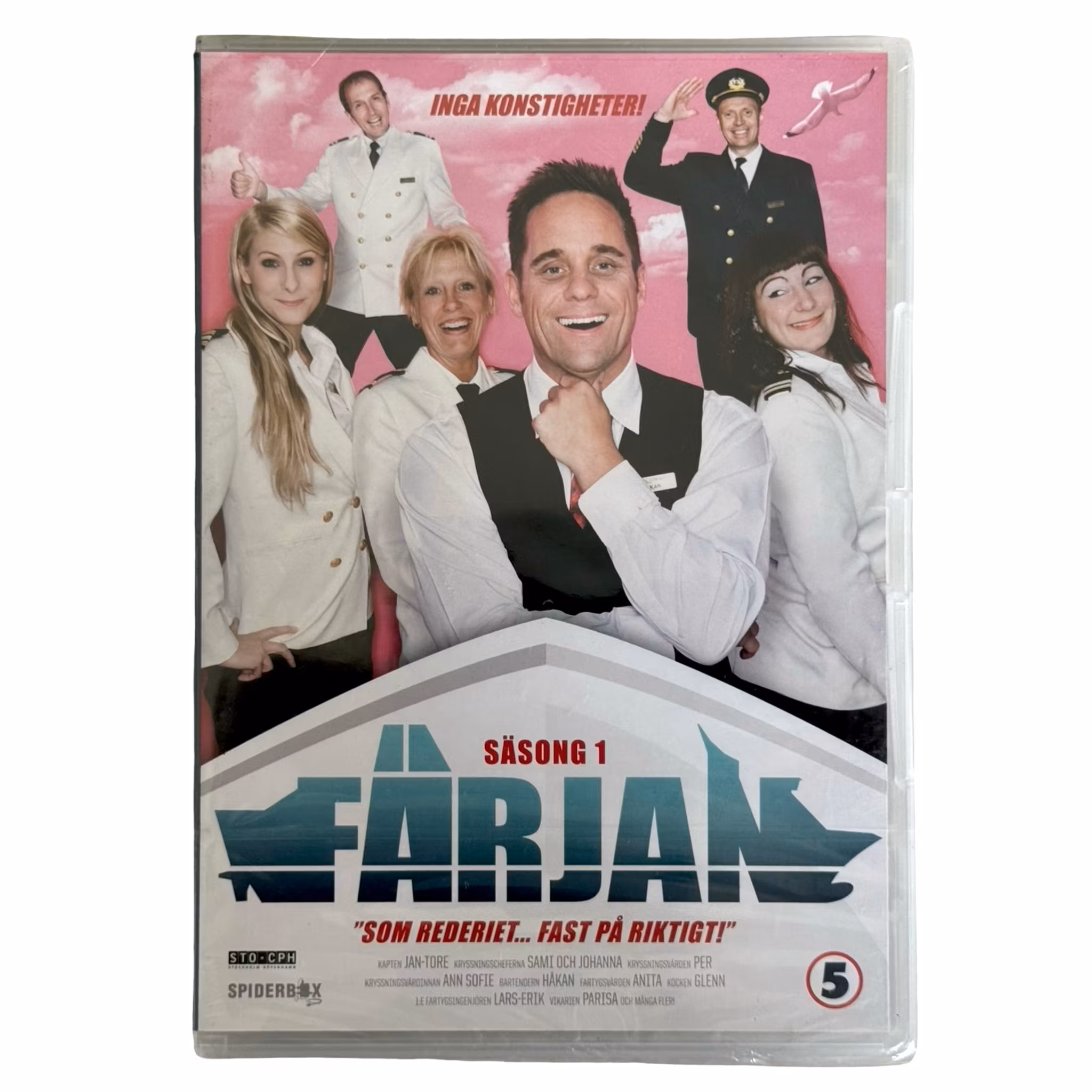 Færgen - Sæson 1, Indpakket DVD Ny