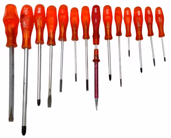 14 st, Weralit skruvmejsel