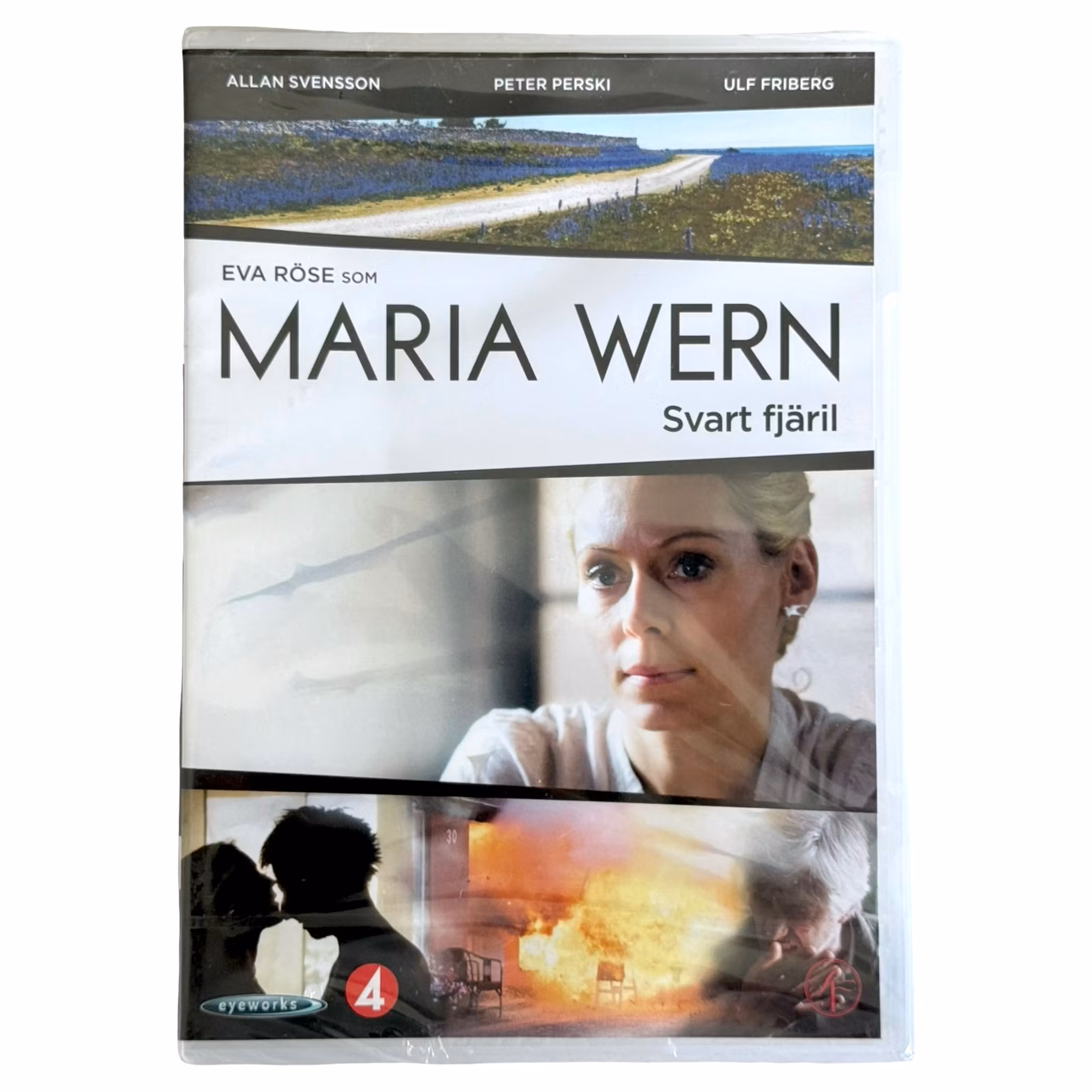 Maria Wern - Sort sommerfugl, indpakket DVD Ny