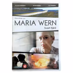 Maria Wern - Sort sommerfugl, indpakket DVD Ny