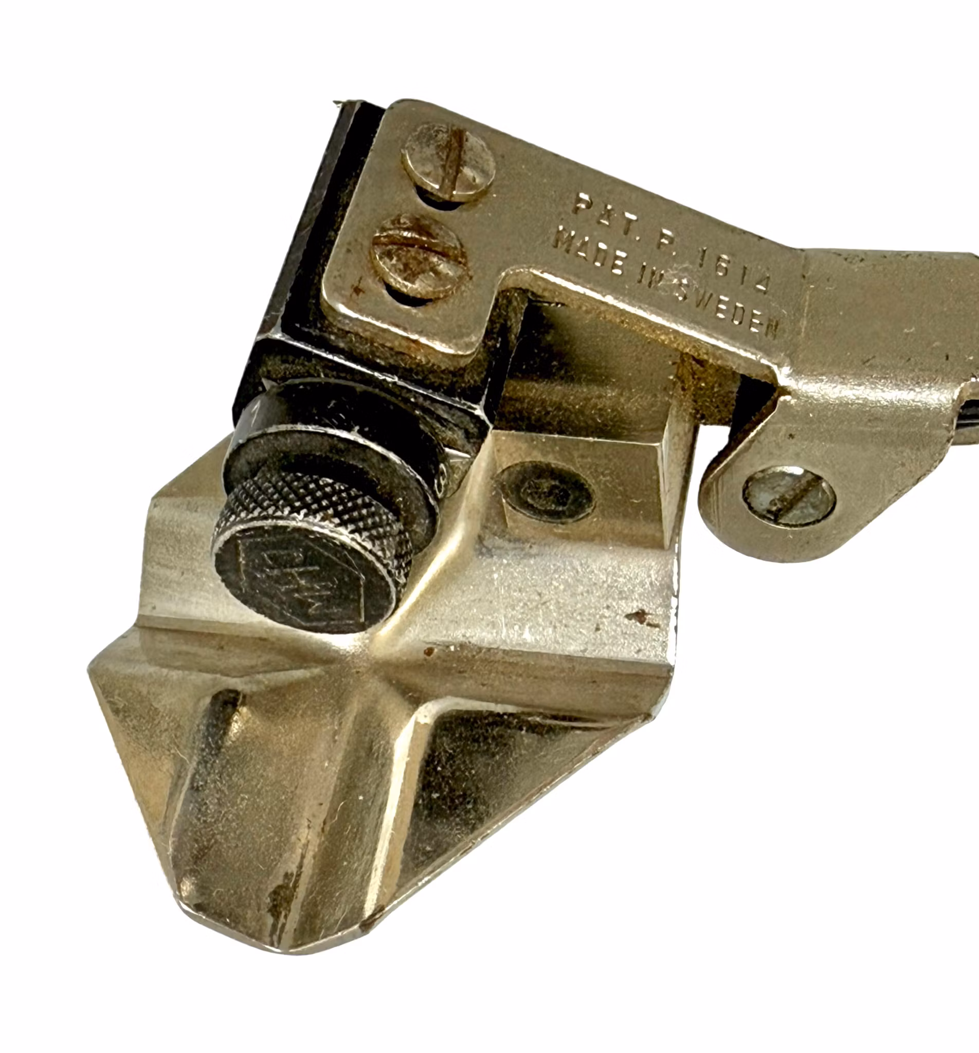 Vintage-kaapelinkuorintatyökalu PAT. P. 1614, Ruotsi