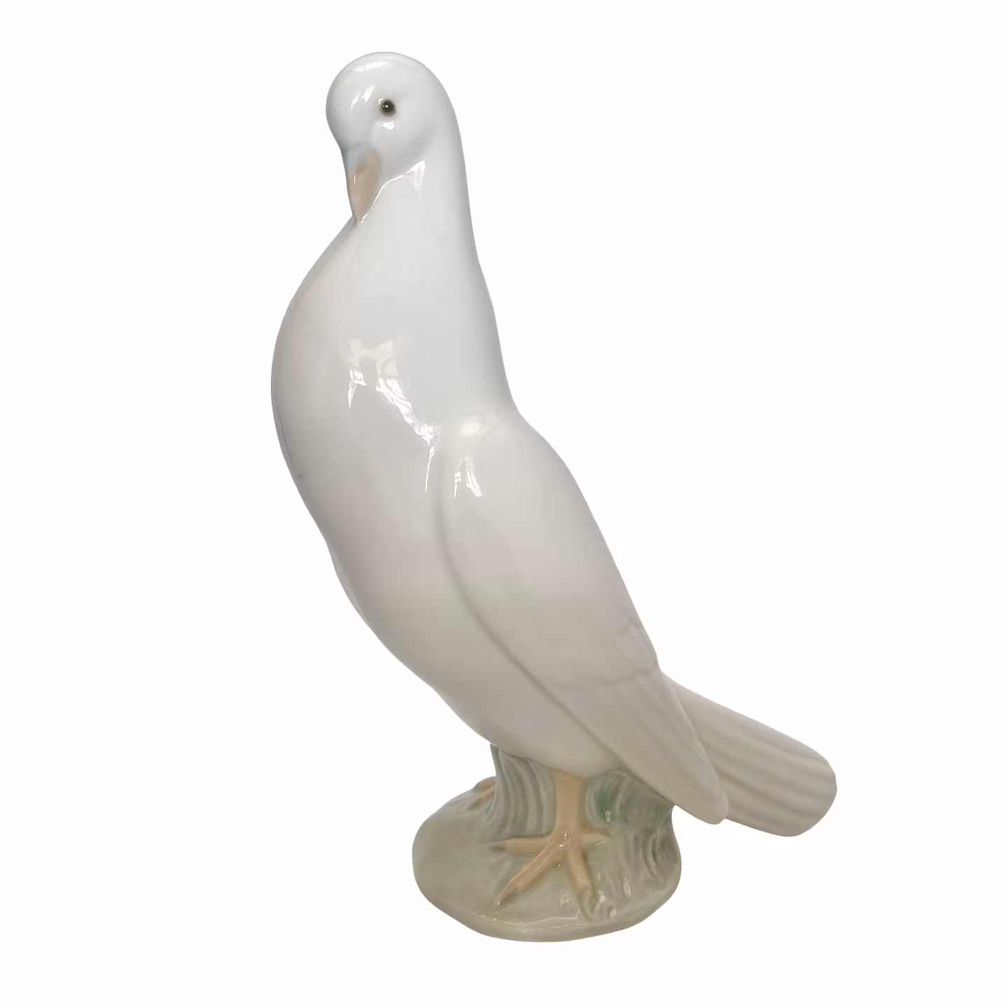 3 szt., figurki porcelanowe gołębie Lladro, Hiszpania