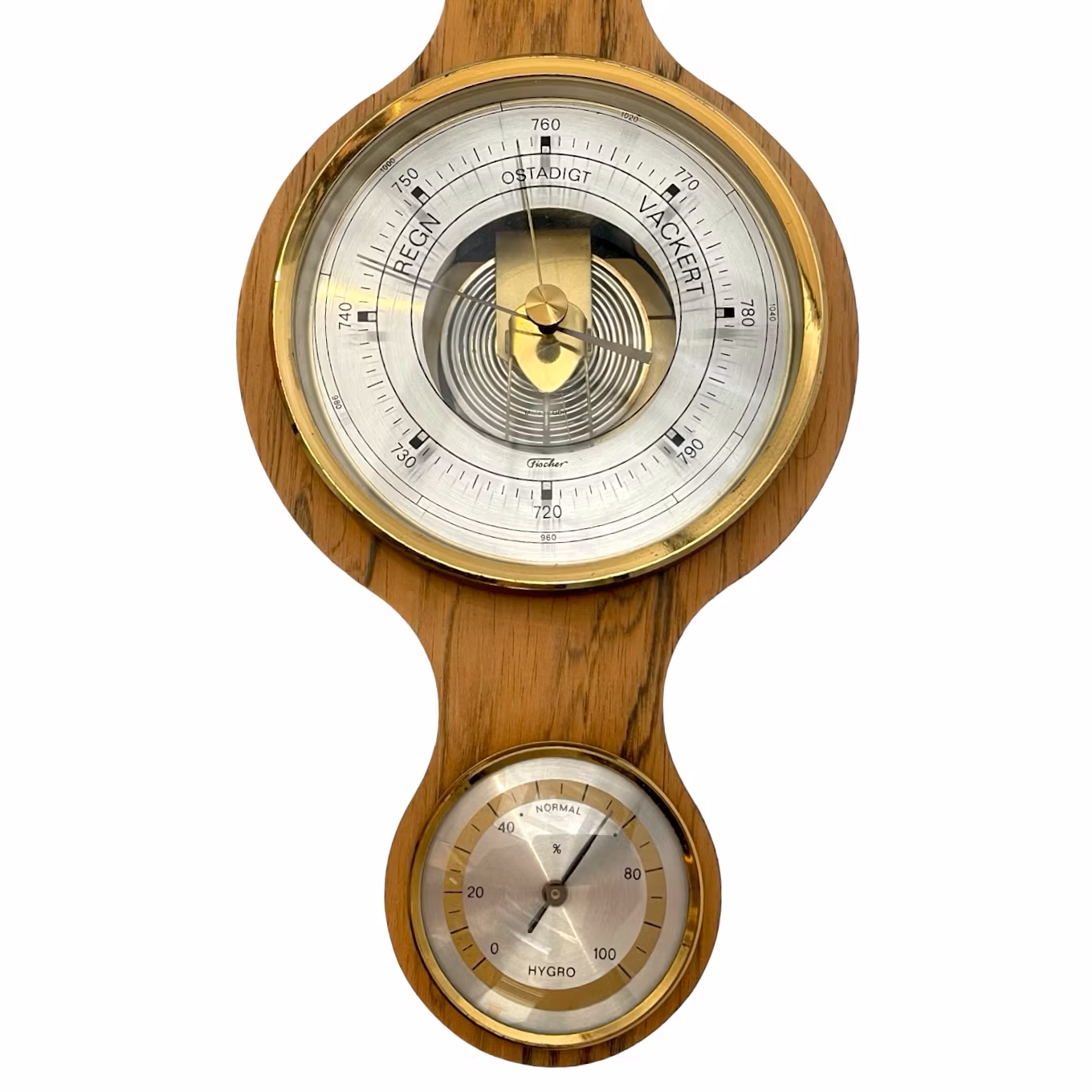 Fischer Barometer med Termometer och Hygrometer, Tyskland