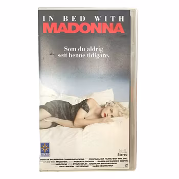 In Bed with Madonna, VHS video