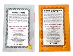 2 BØKER - Charles Dickens, Oliver Twist og David Copperfield