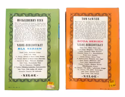 2 KSIĄŻKI - Huckleberry Finn i Tom Sawyer autorstwa Marka Twaina