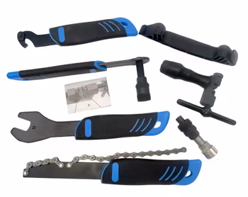 Cykel verktygssats, Kedjepiska, Pedalavdragare m.m.