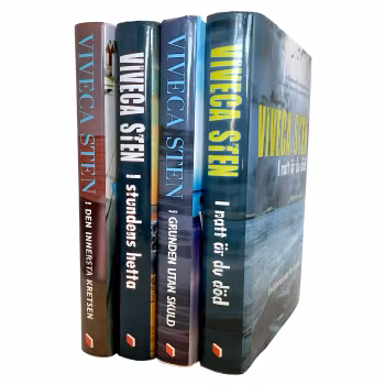 4 BÖCKER - Viveca Sten