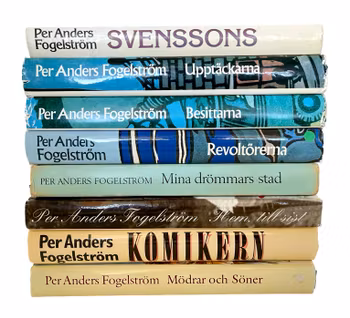 8 BÖCKER - Per Anders Fogelström
