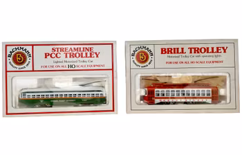 2 Bachmann HO skaka - Chicago Transit 41-629 & Market Street 1310