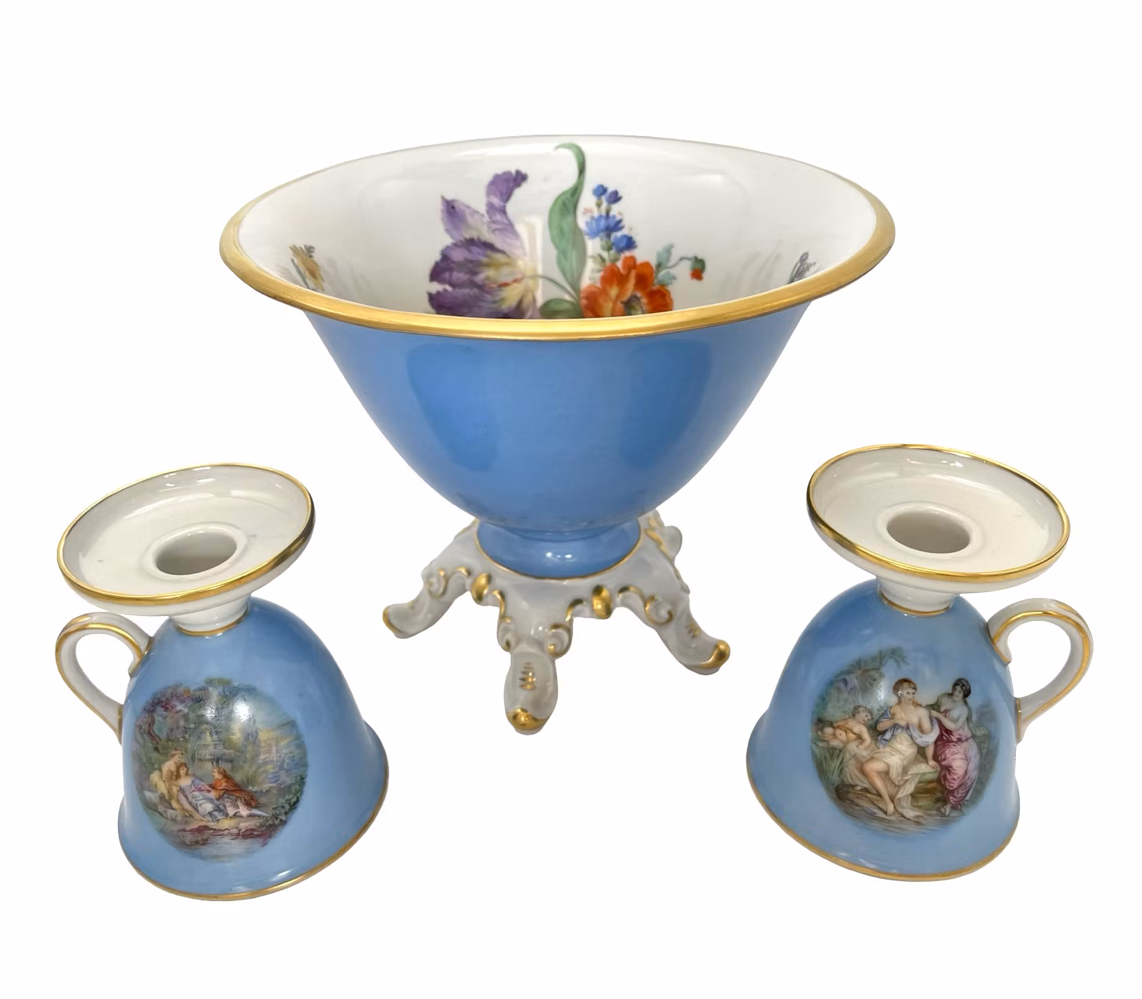 SCHALE & KERZENHALTER, Porzellan, Hackefors