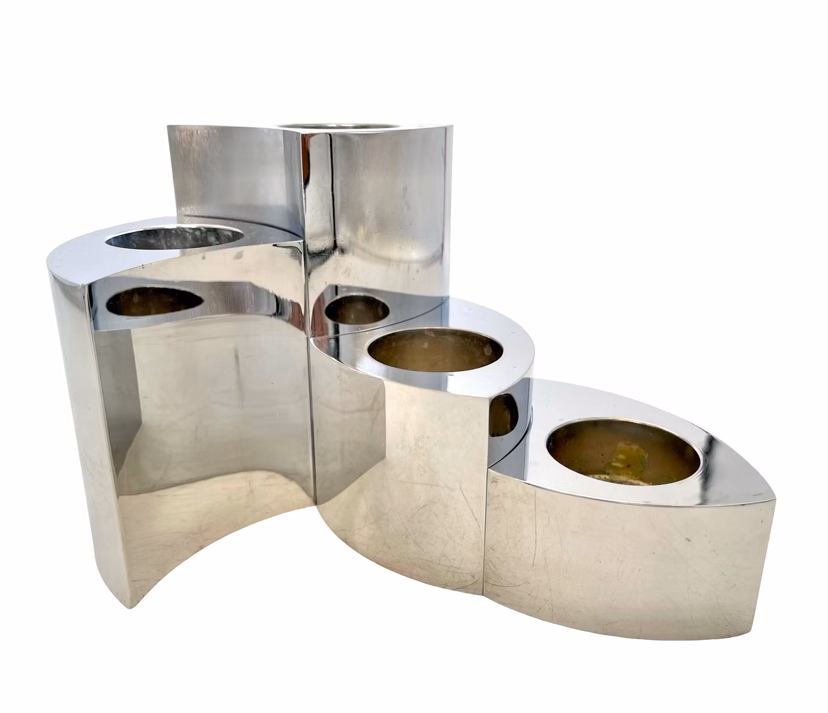 4 Vintage Candlesticks