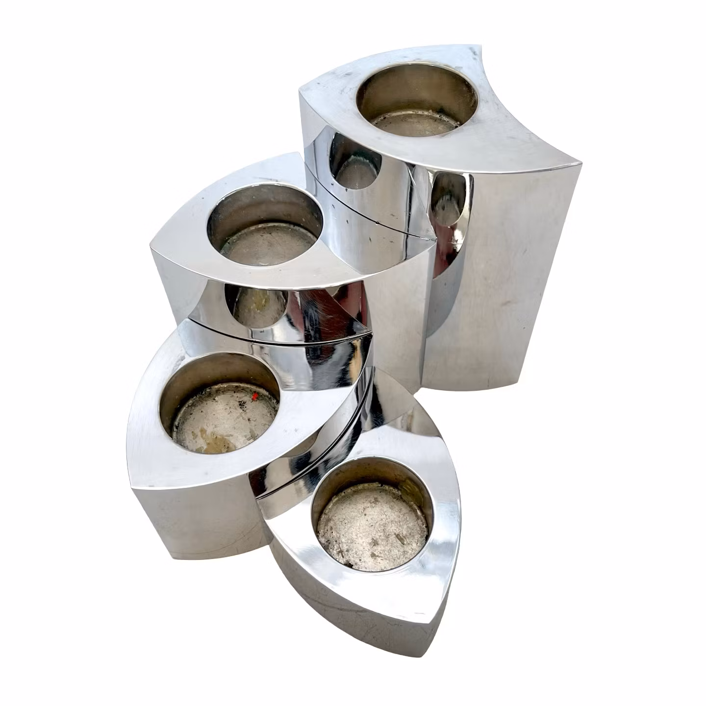 4 Vintage Candlesticks