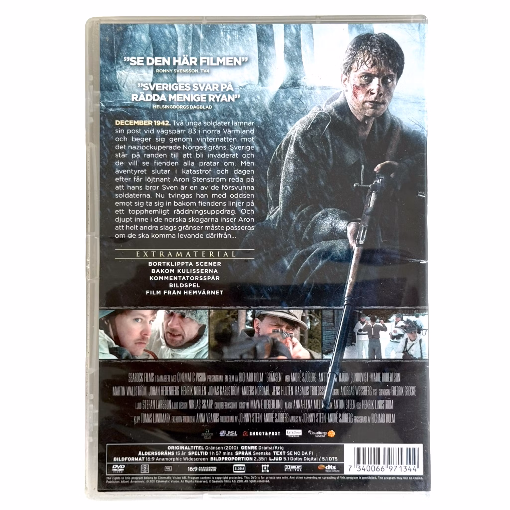 Grensen - Richard Holm, DVD