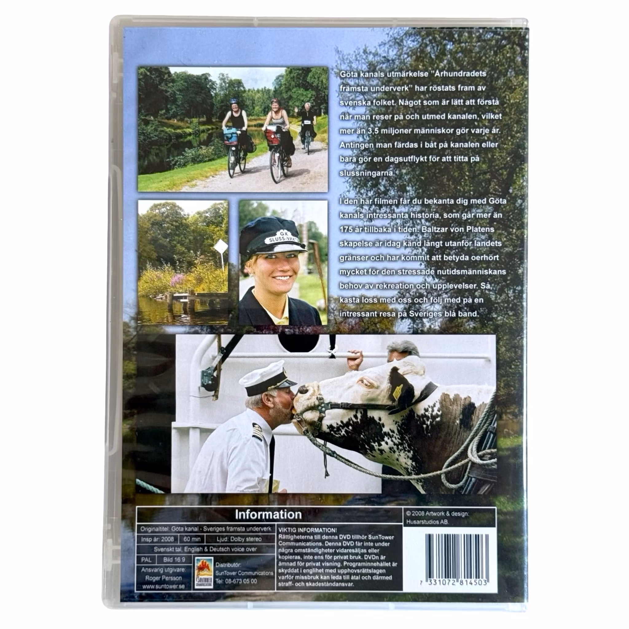 Göta Kanal - Sveriges främsta underverk, DVD