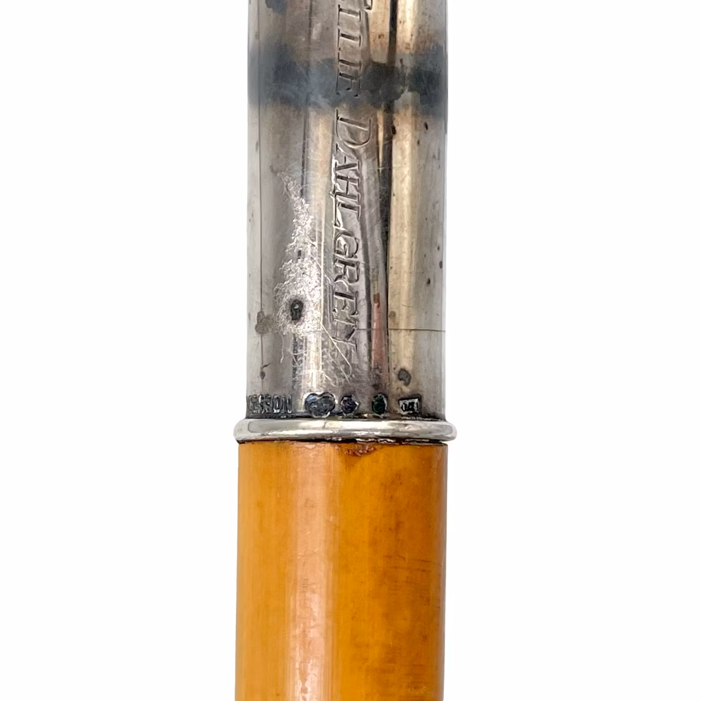 Ridestok med sølvknap, Göteborgs Sportrytteres æresmærke 1918