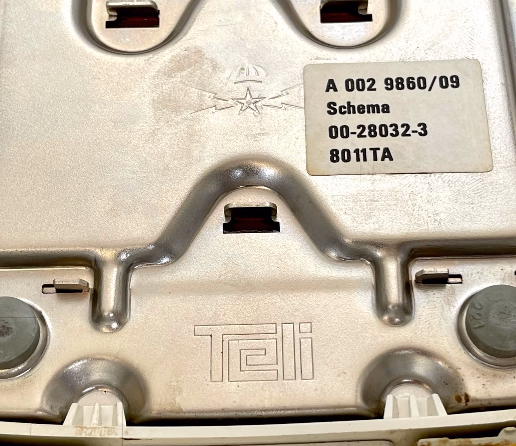 Téléphone Teli Televerket rotatif vintage