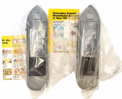 2 pezzi, Noch B 3572 HO Kit modello chiatta