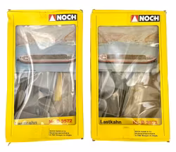 2 pezzi, Noch B 3572 HO Kit modello chiatta