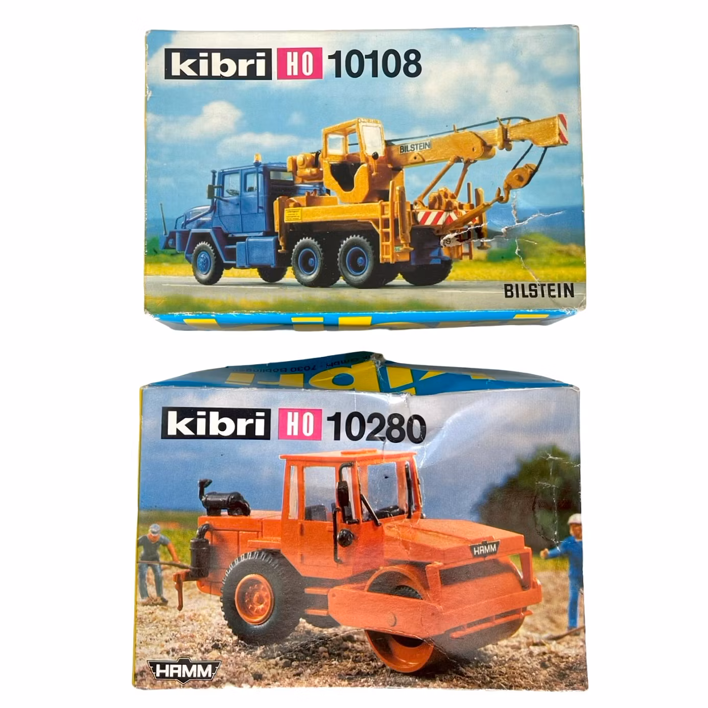 7 dele, Kibri HO skala, Biler og dekorationer