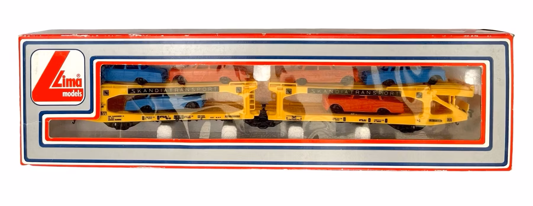 3 stk., Lima H0-skala, SJ modelljernbanevogner etc.