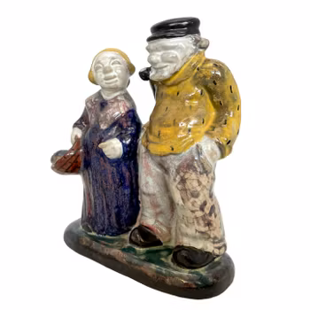 Michael Andersen figurin, Fiskare och hustru, Danmark