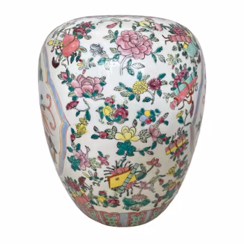 Kinesisk porslin urna, 1900-tal.