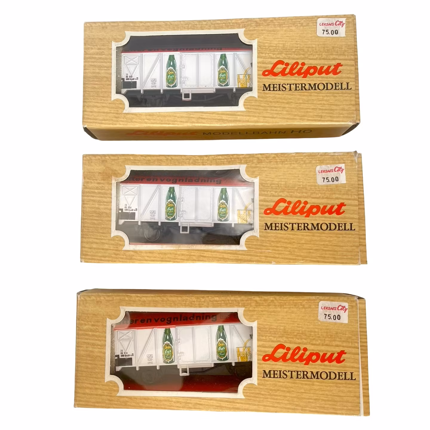 7-tlg. Liliput HO Maßstab 1:87 23564, 23561, 23565 Modelleisenbahnwaggons