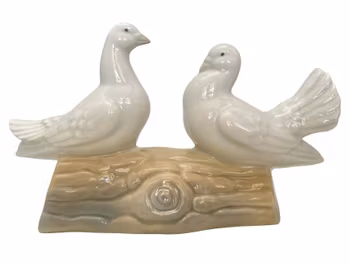 Valencia - M. Requena porslin fåglar, Spanien