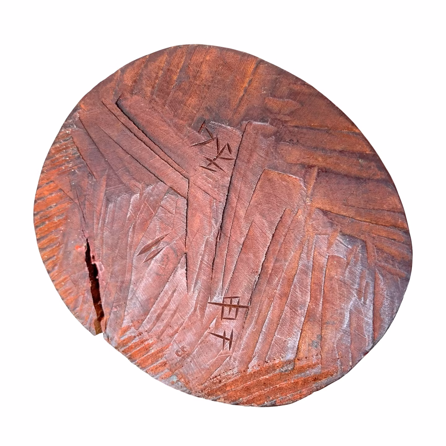 Rzeźba z palisandru chińskiego, Figurka z drewna, Hodowla gęsi, Sygnowana