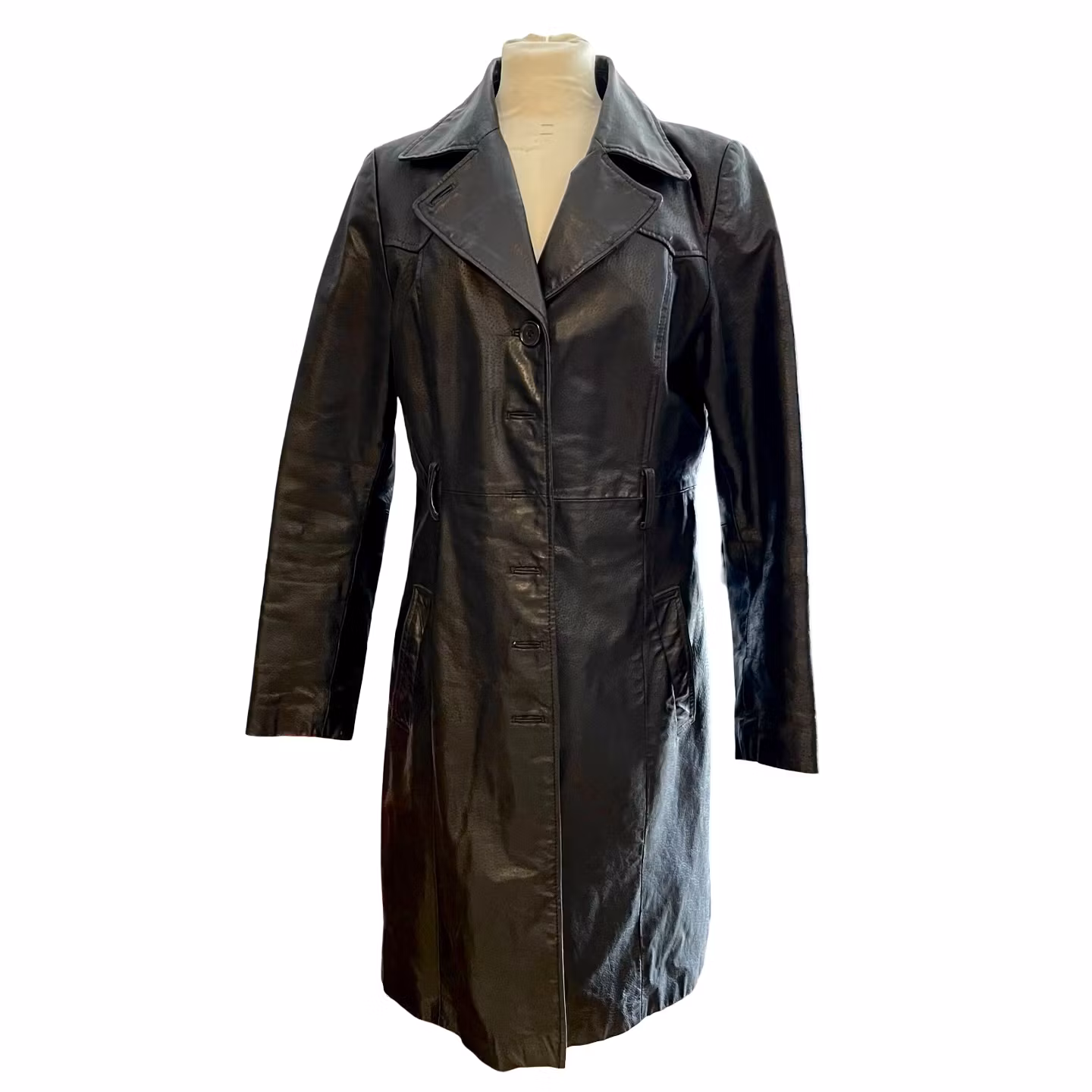 Kaos Dam Läder jacka - Storlek 44