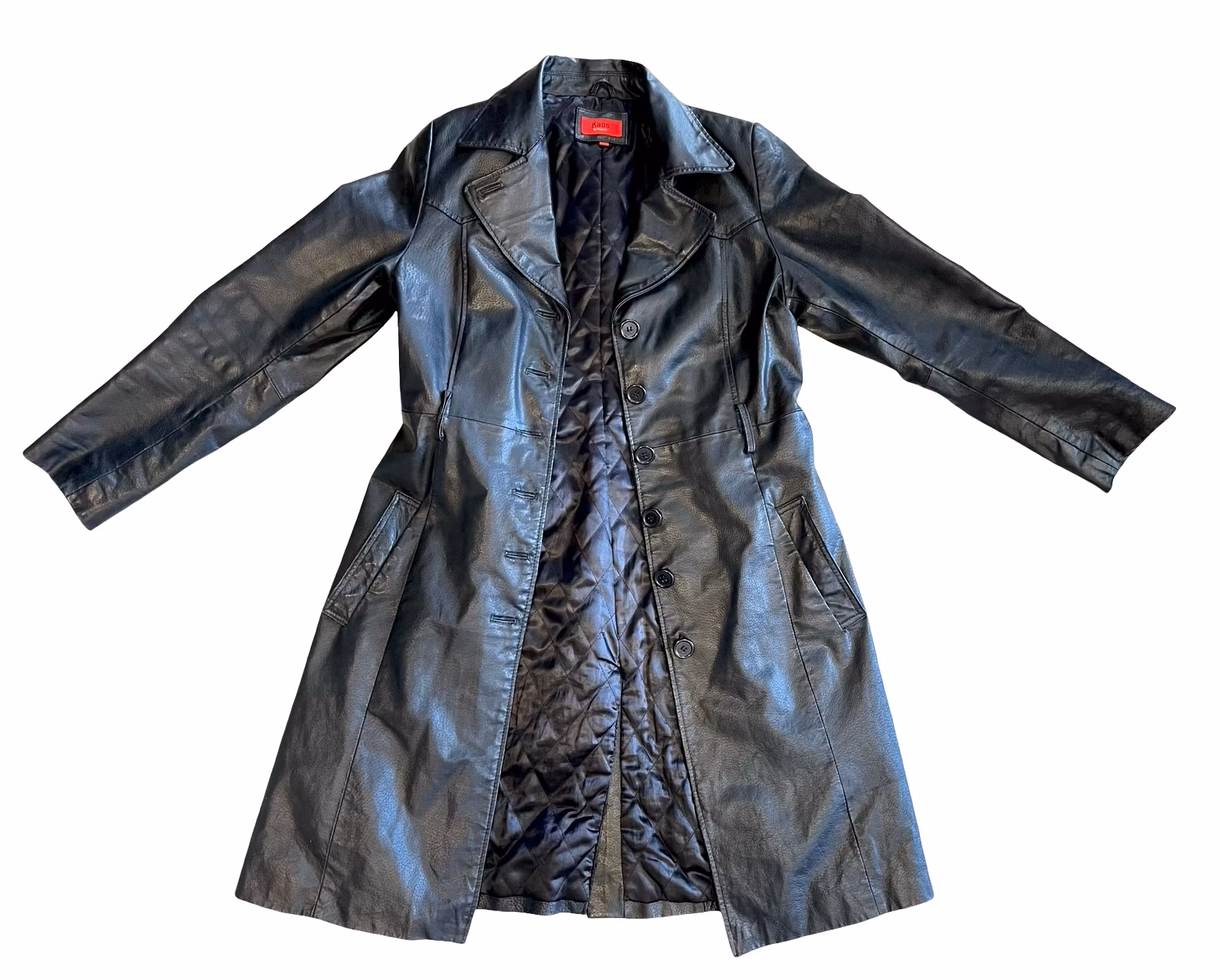 Kaos Dam Läder jacka - Storlek 44