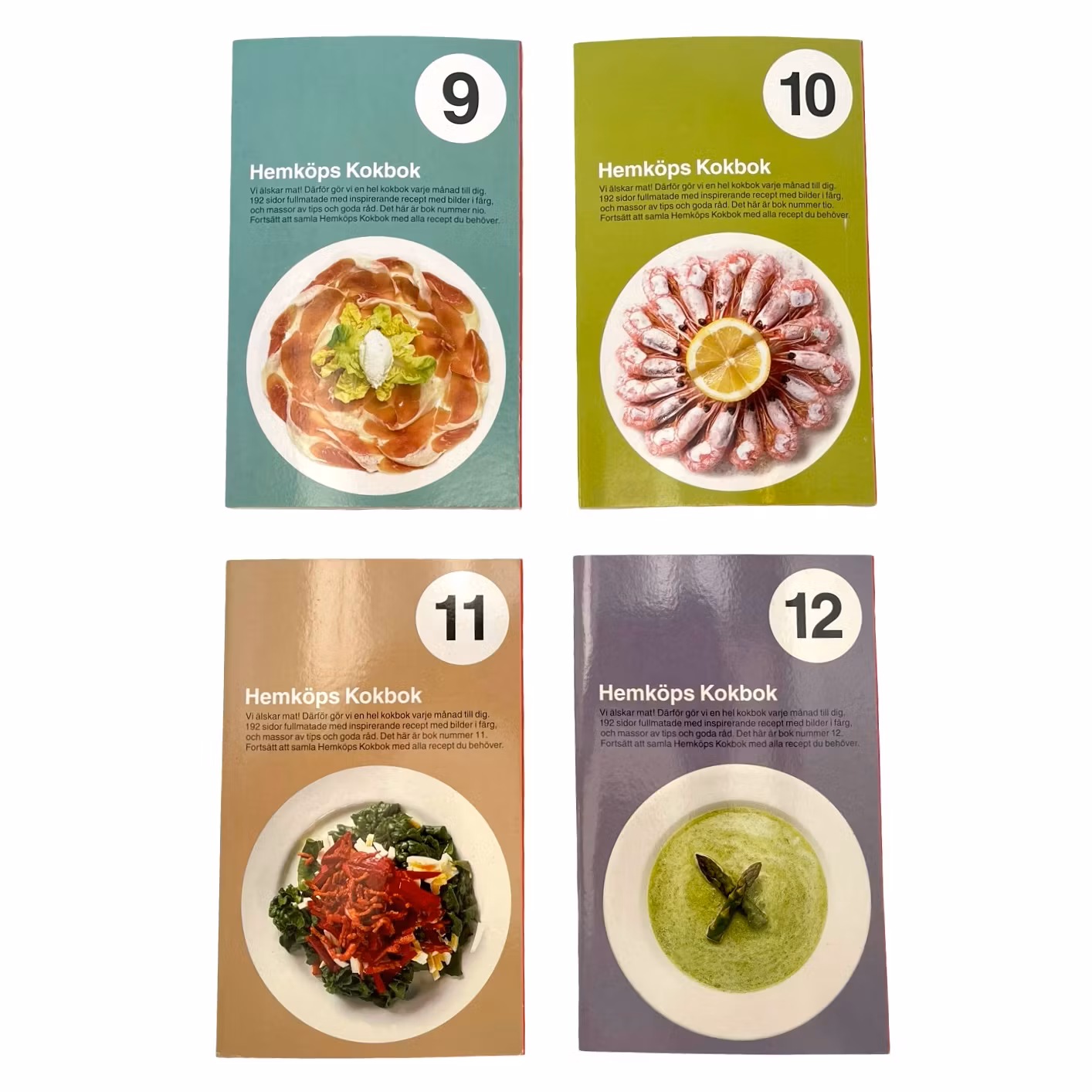 Hemköpin keittokirjat, nro 1–17