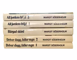 4 BÖCKER - Margit Söderholm