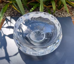 Gunnar Cyrén (Suède, 1931-2013) Bol, verre en cristal, Orrefors.